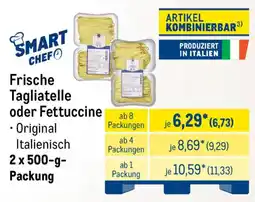 METRO SMART CHEF Frische Tagliatelle oder Fettuccine Angebot