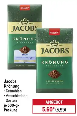 METRO Jacobs Krönung Angebot