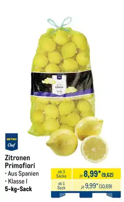 METRO Zitronen Primofiori Angebot
