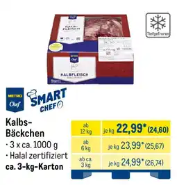 METRO Kalbs-Bäckchen Angebot