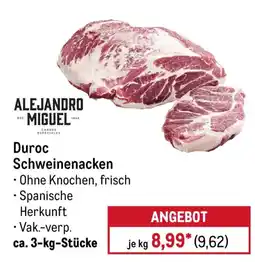 METRO ALEJANDRO MIGUEL Duroc Schweinenacken Angebot
