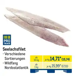 METRO PRO TRACE Seelachsfilet Angebot
