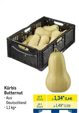 METRO Kürbis Butternut Angebot