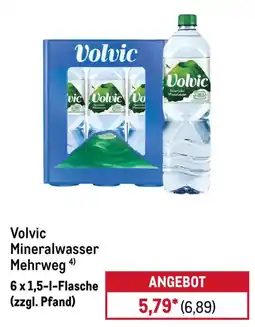 METRO Volvic Mineralwasser Mehrweg Angebot