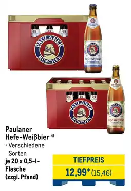 METRO Paulaner Hefe-Weißbier Angebot