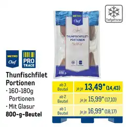 METRO METRO Chef Thunfischfilet-Portionen Angebot