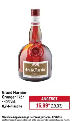 METRO Grand Marnier Orangenlikör Angebot