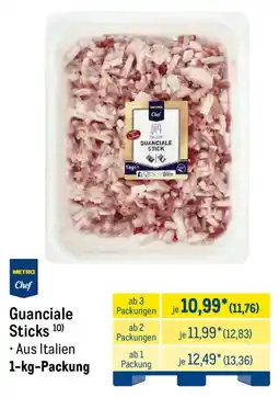 METRO Guanciale Sticks Angebot