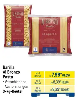 METRO Barilla Al Bronzo Pasta Angebot