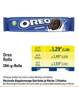 METRO Oreo Rolle Angebot