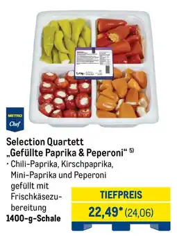 METRO Selection Quartett „Gefüllte Paprika & Peperoni“ Angebot