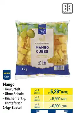 METRO METRO Chef Mango Cubes Angebot