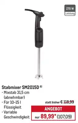 METRO Stabmixer SM2015D Angebot