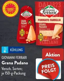 Aldi Süd GIOVANNI FERRARI Grana Padano Angebot