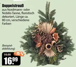 V Baumarkt Doppelstraß aus Nordmann- oder Nobilis-Tanne Angebot