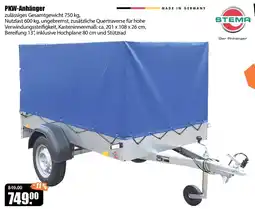 V Baumarkt PKW-Anhänger STEMA Angebot