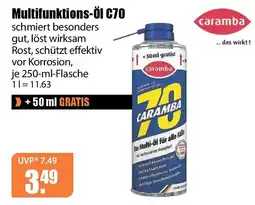 V Baumarkt Multifunktions-Öl C70 Caramba Angebot