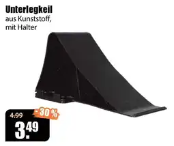 V Baumarkt Unterlegkeil aus Kunststoff, mit Halter Angebot