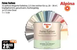 V Baumarkt Alpina Feine Farben Angebot