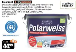 V Baumarkt Polarweiß Angebot