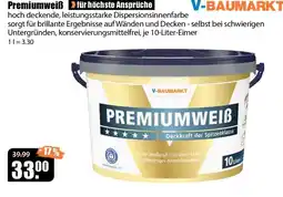 V Baumarkt Premiumweiß Angebot