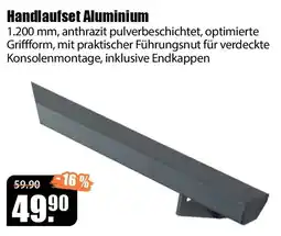 V Baumarkt Handlaufset Aluminium Angebot