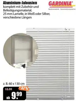 V Baumarkt Aluminium-Jalousien GARDINIA Angebot