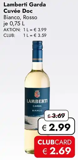 Travel Free Lamberti Garda Cuvée Doc Bianco, Rosso Angebot
