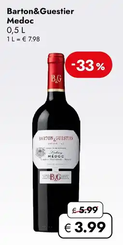 Travel Free Barton&Guestier Medoc Angebot