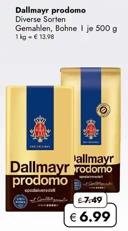 Travel Free Dallmayr prodomo Angebot
