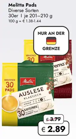 Travel Free Melitta Pads Angebot