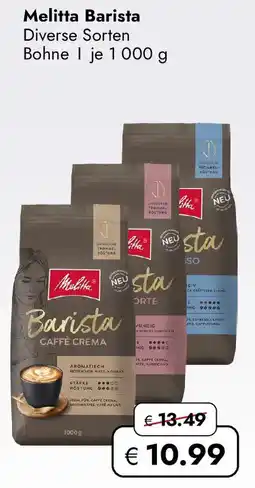 Travel Free Melitta Barista Angebot