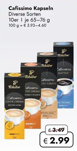 Travel Free Tchibo Cafissimo Kapseln Angebot