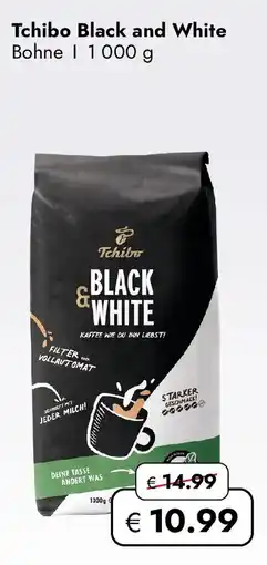 Travel Free Tchibo Black and White Bohnen Angebot