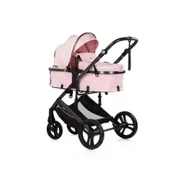 Netto Marken-Discount Chipolino Kinderwagen 2 in 1 Amore Getränkehalter Wickeltasche Fußabdeckung Korb rosa pink Angebot