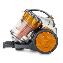 Netto Marken-Discount H. Koenig beutelloser Staubsauger STC60/ HEPA Filter/ Teleskoprohr, Fugendüse/ EEK A/ 700 W/ orange Angebot