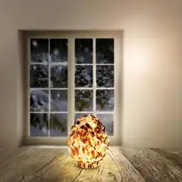 NKD LED-Tannenzapfen aus Glas, Ø ca. 14 cm Angebot