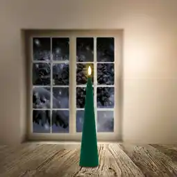 NKD LED-Kegelkerze mit Timerfunktion, Höhe ca. 28 cm Angebot