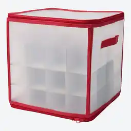 NKD Aufbewahrungsbox für Weihnachtskugeln ca. 30x30x30 cm Angebot