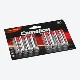 NKD Camelion Batterien Größe AA, 8er-Pack Angebot