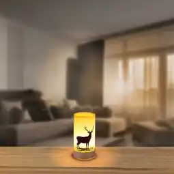 NKD LED-Echtwachskerze mit Timerfunktion, Ø ca. 8 cm, Höhe ca. 15 cm Angebot