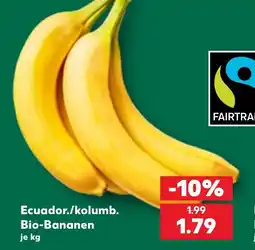 Kaufland Bio-Bananen Angebot