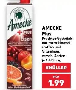 Kaufland AMECKE Plus Fruchtsaftgetränk Angebot