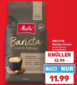 Kaufland Melitta Barista Crema Angebot