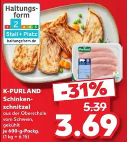 Kaufland K-PURLAND Schinkenschnitzel Angebot