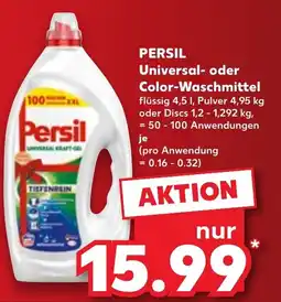Kaufland Persil Universal- oder Color-Waschmittel Angebot