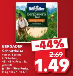 Kaufland Bergader Bergbauern Käse Angebot