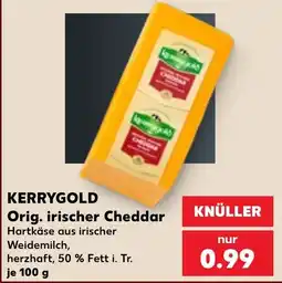 Kaufland KERRYGOLD Orig. irischer Cheddar Angebot