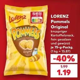 Kaufland LORENZ Pommels Original Angebot