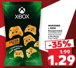 Kaufland WURZENER x XBOX Knuspersnack Angebot